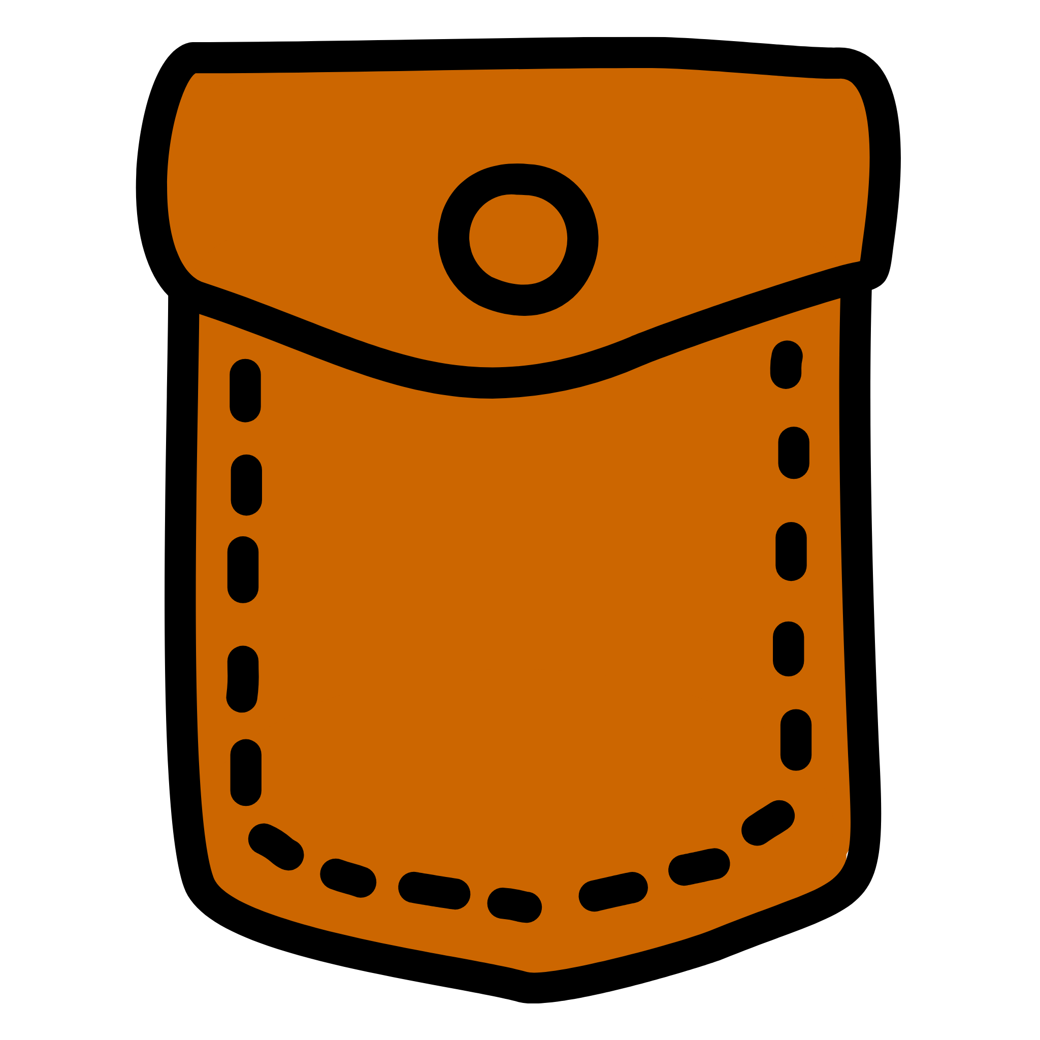 Icon of a pocket 